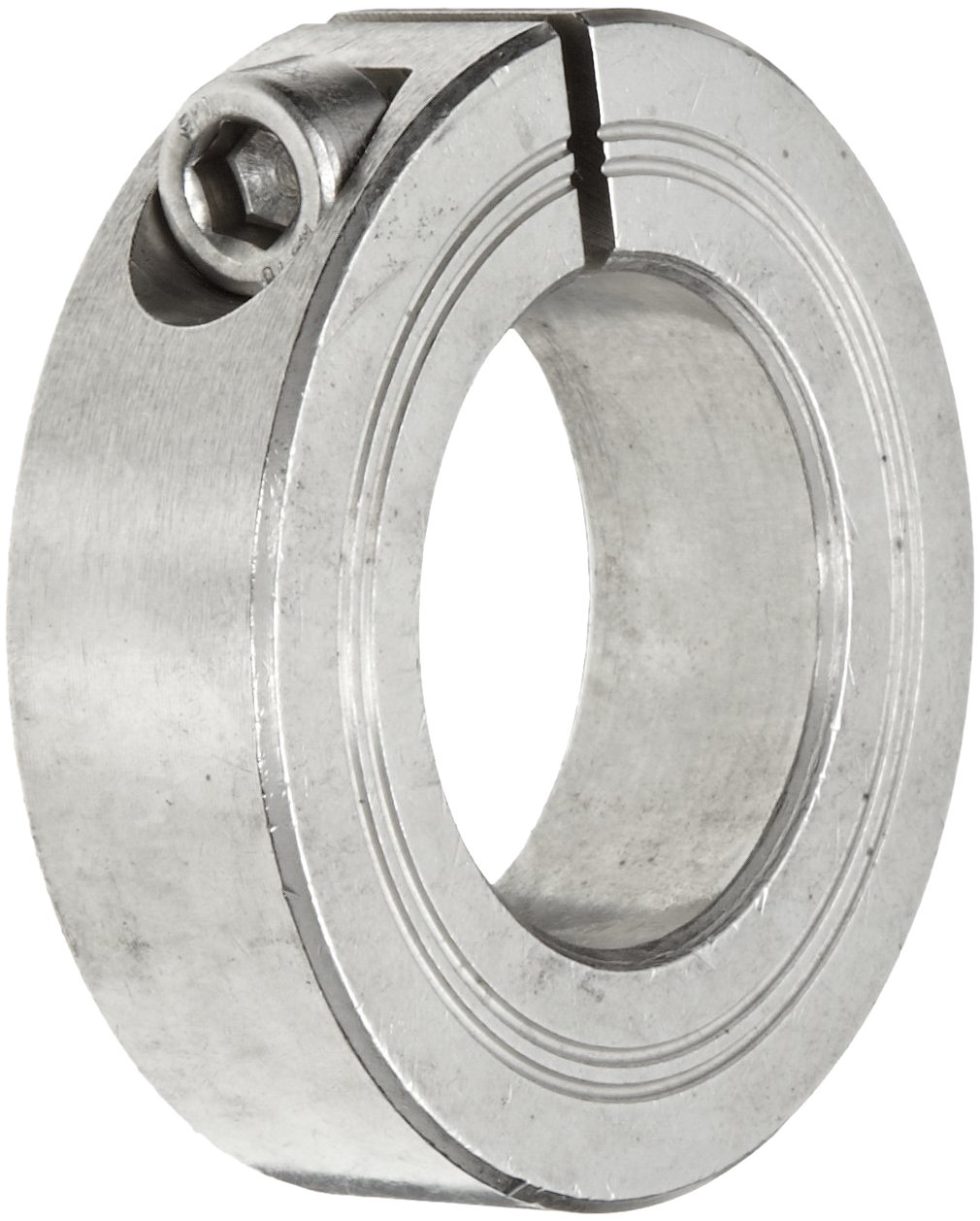 Climax Metal M1C-20-S Shaft Collar, One Piece, Stainless Steel, Metric, 20mm Bore, 1-5/8