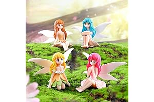 FairyBrave Miniature Fairy Set: A Touch of Enchantment for Your Garden and More