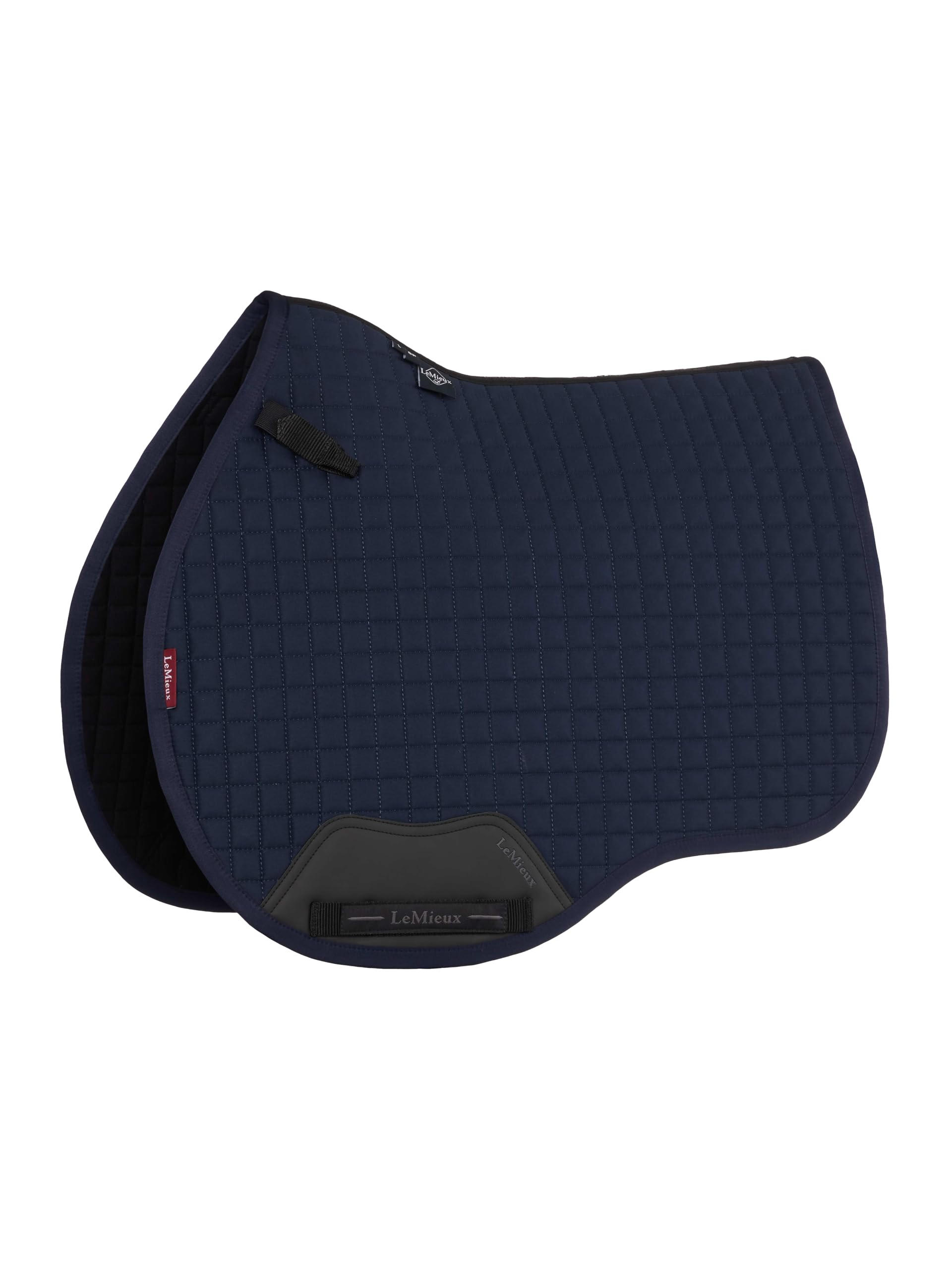 LeMieux Cotton GP Square - Equestrian Saddle Pad - High Wither - Navy - Small/Medium — image 1