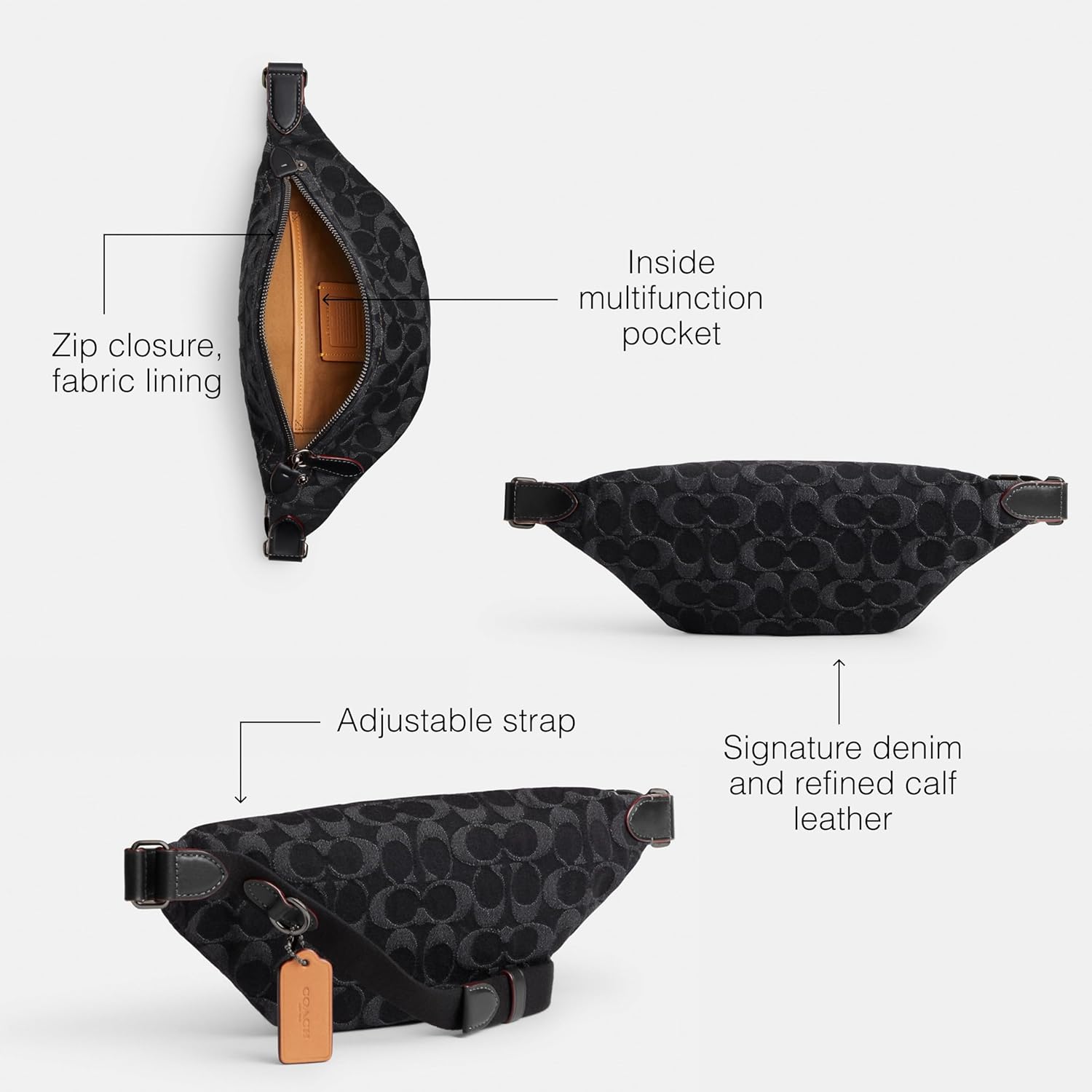 COACH Charter Belt Bag 7 - Image 3