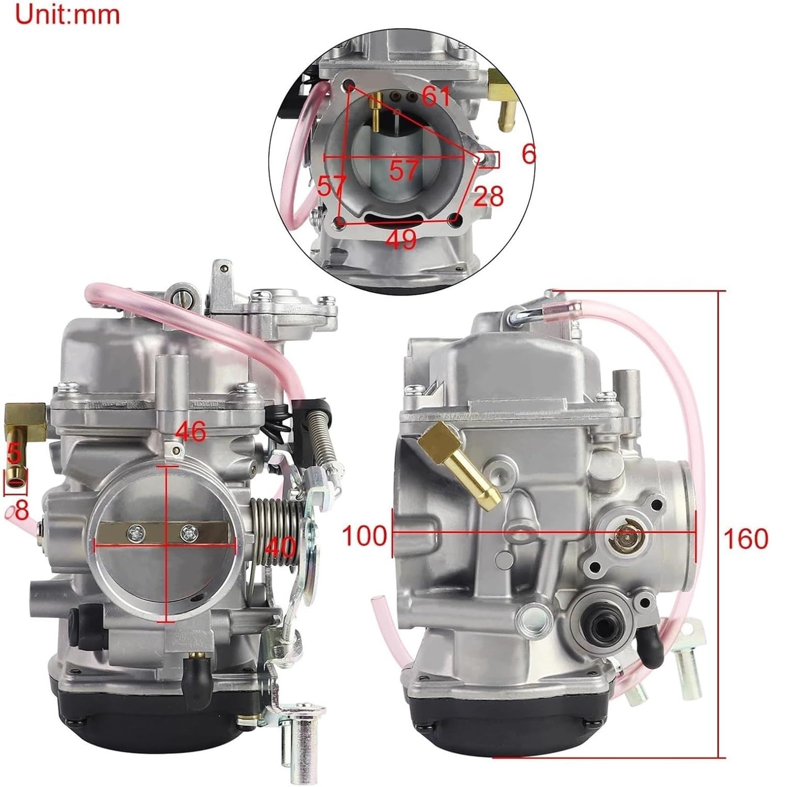 carburatore Carburatore per Harley per Davidson per Sportster 883 1200 Electra Glide Softail Dyna FXR