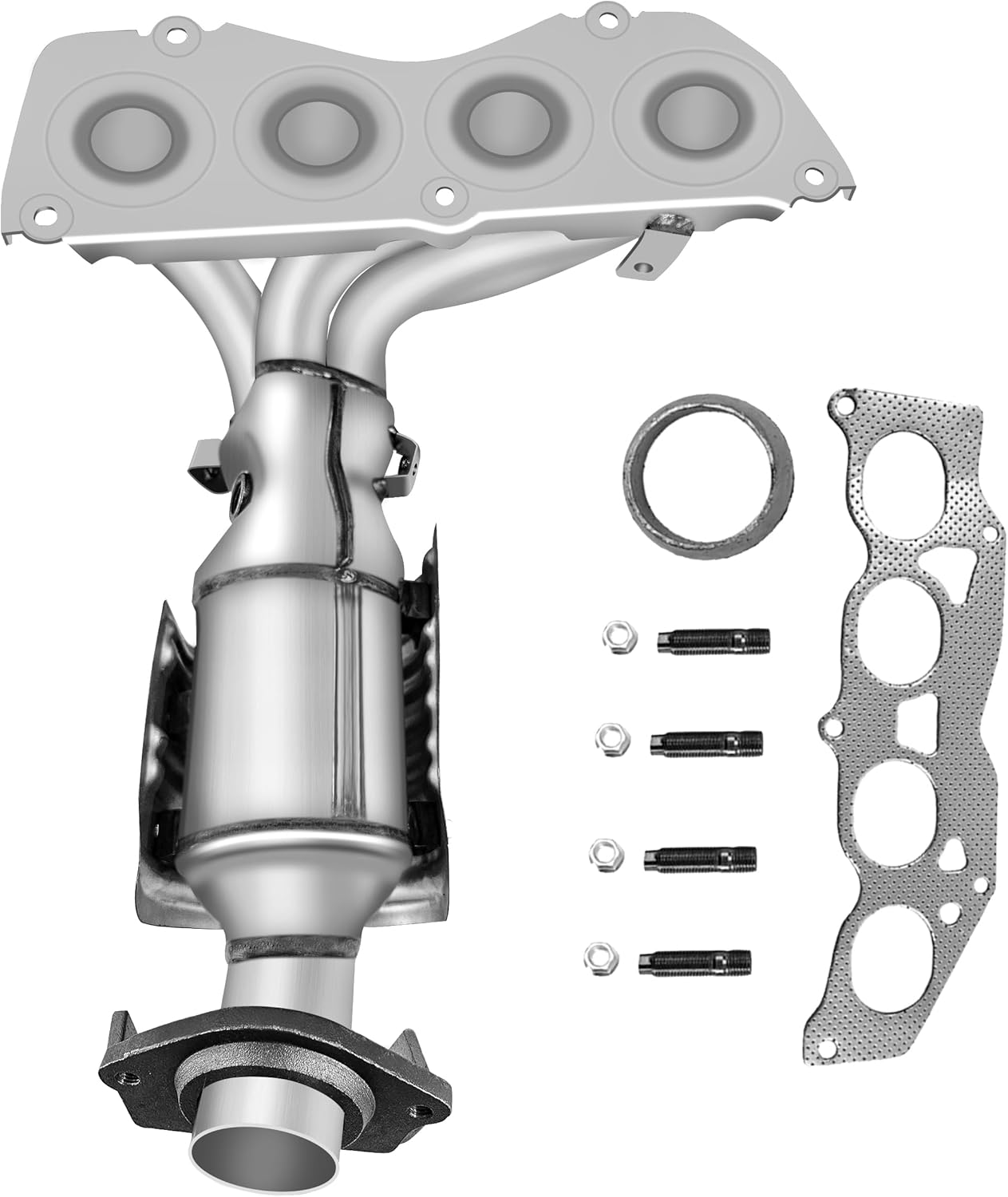 Catalytic Converter Compatible with Toyota Camry 2012-2017 2.5L SE/LE/L/XLE,Venza 2009-2015 2.7L L4,Front,[EPA Compliant high flow standard]