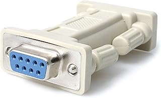 StarTech.com DB9 RS232 Serial Null Modem Adapter - F/F - Null modem adapter - DB-9 (F) to DB-9 (F) - NM9FF