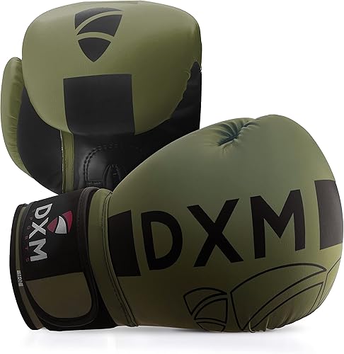 Miniatura 2 de DXM SPORTS Guantes de boxeo para hombres y mujeres, guantes de entrenamiento de boxeo, guantes de kickboxing, guantes de boxeo, guantes de