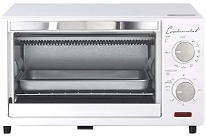 Continental Electric: The Perfect White Toaster Oven for Your Countertop