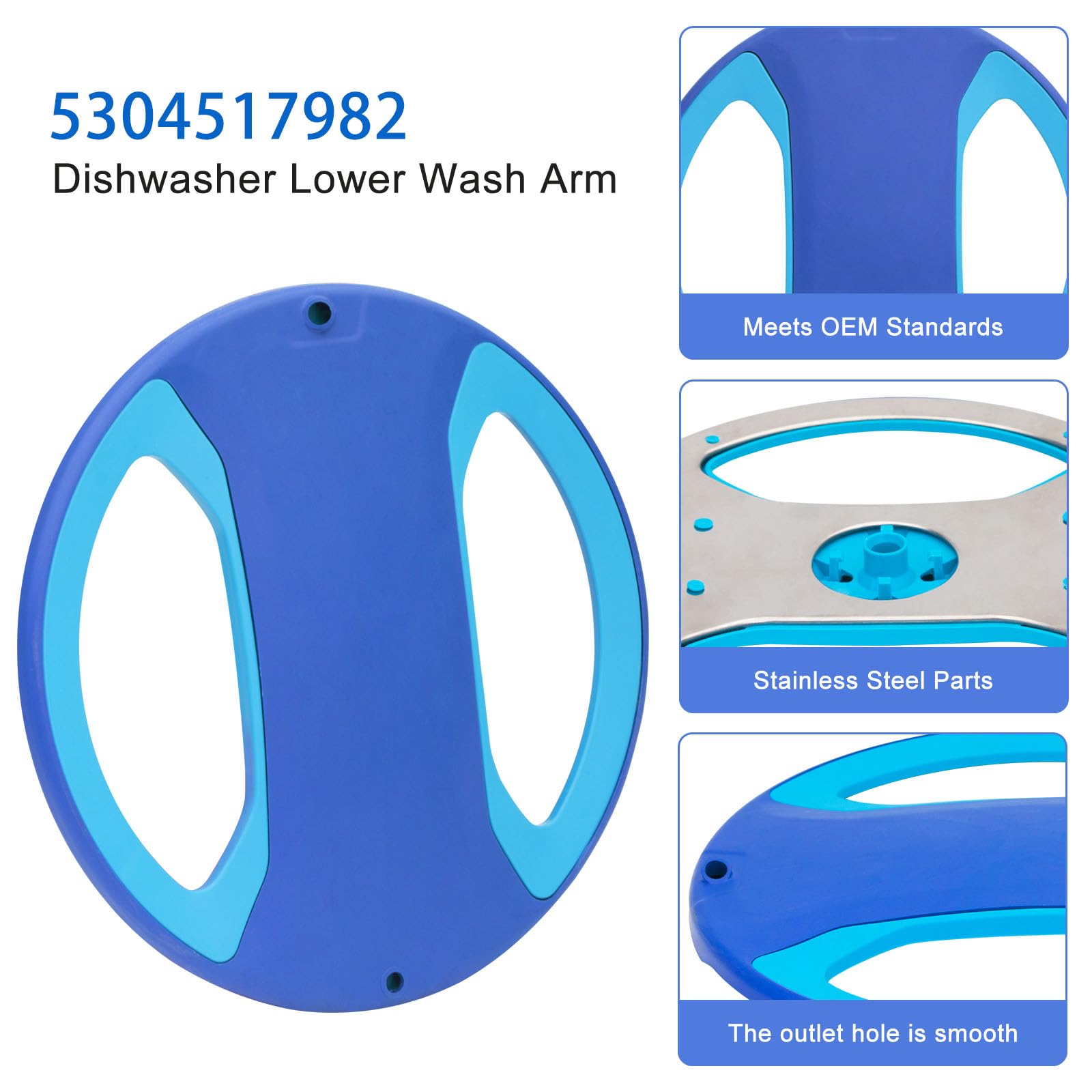 Amazon.com: 5304517982 Dishwasher Spray Arm Compatible with