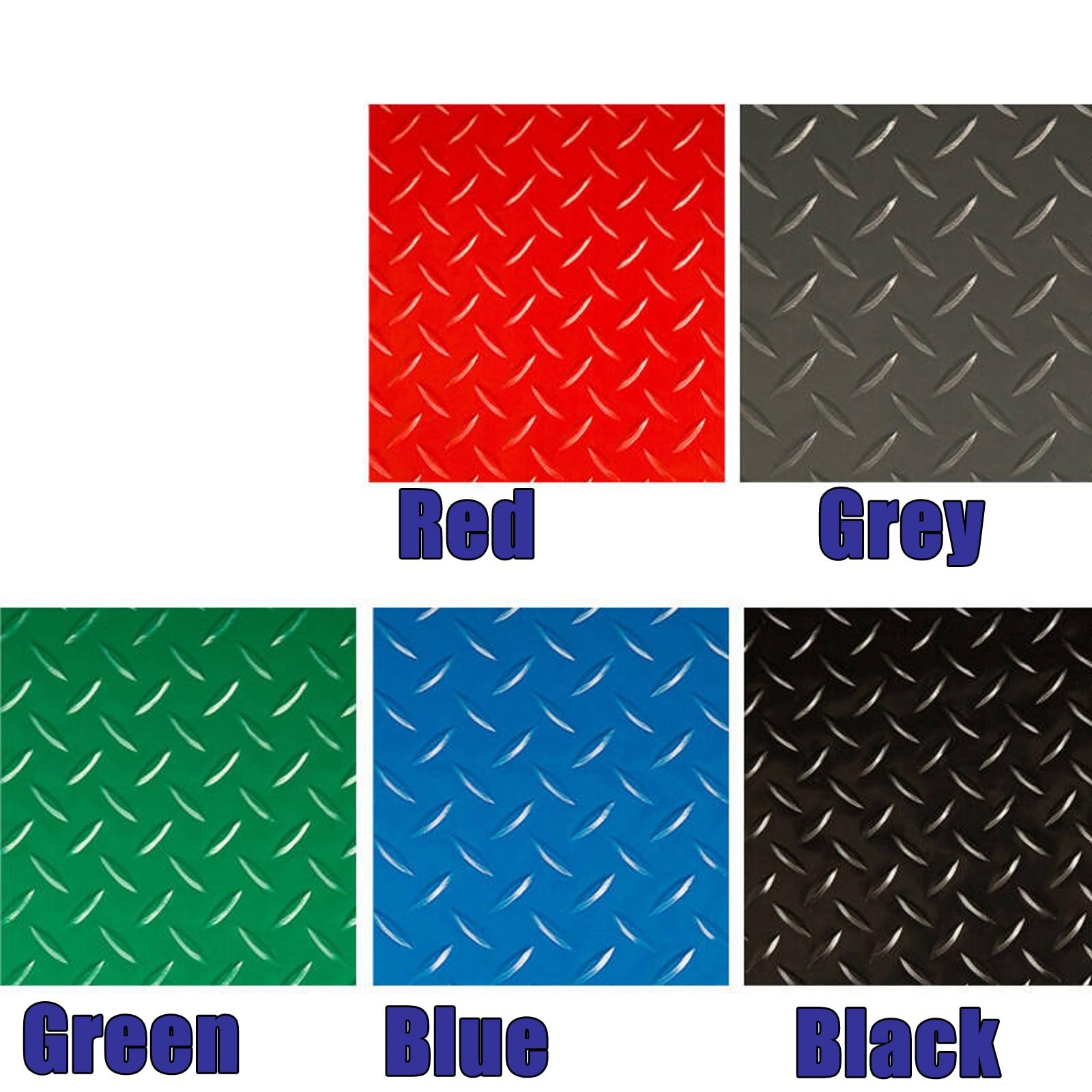 Alfombrilla De Goma De PVC For Motocicleta, Alfombra De Suelo Resistente,