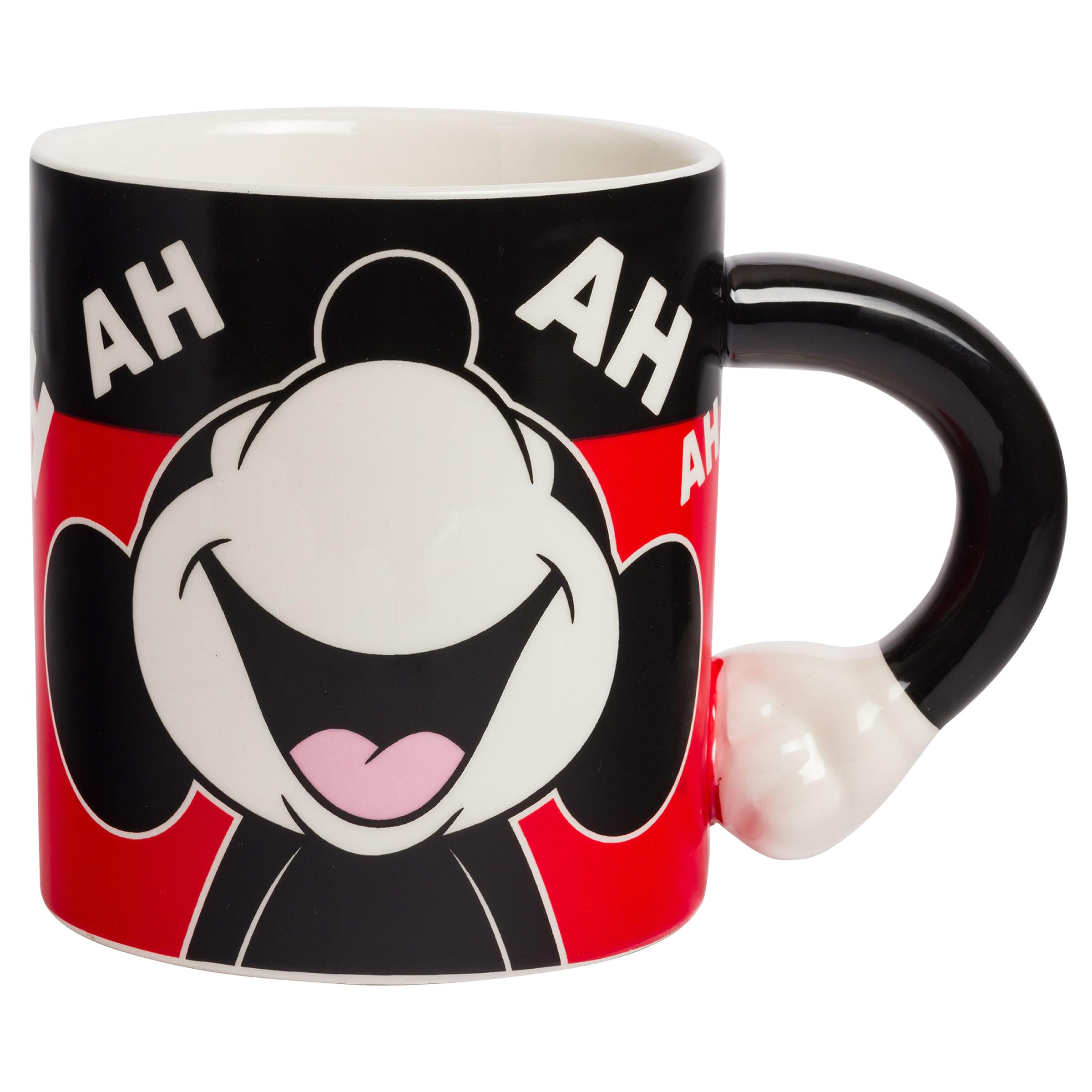 Snapklik.com : Silver Buffalo Disney Mickey Mouse Laughing Face 3D ...