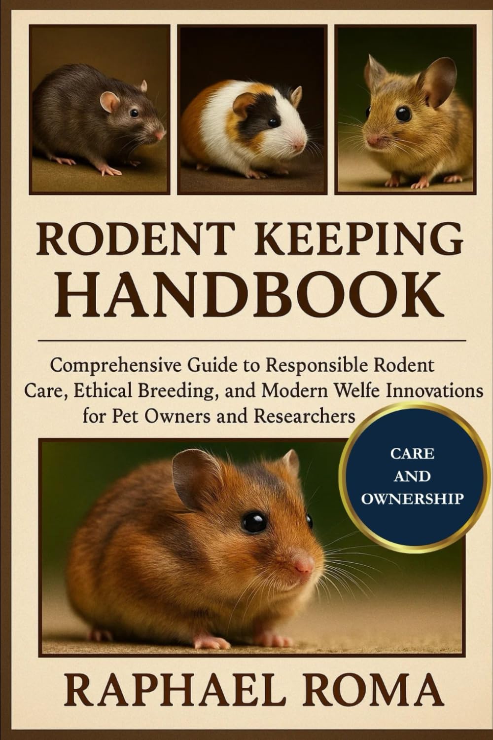 RODENTS KEEPING HANDBOOK: Comprehensive Guide to Responsible Rodent Care, Ethical Breeding, and Modern Welfare Innovations for Pet Owners and Researchers