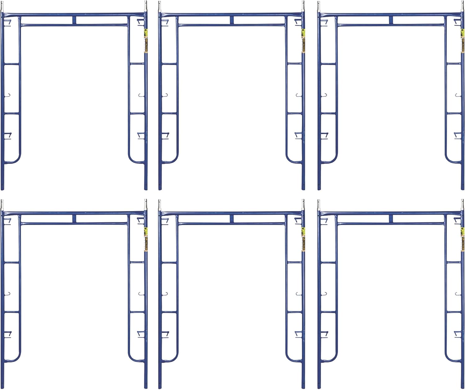 Metaltech Saferstack 6ft. x 5ft. Arch Frame - 6-Pack, Model Number M-MA7660PSK6