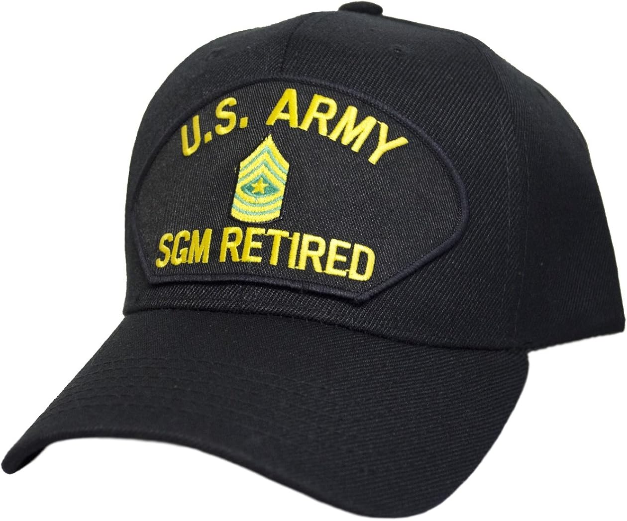 Military Productions US Army Sergeant Major Retired Hat at Amazon Men’s