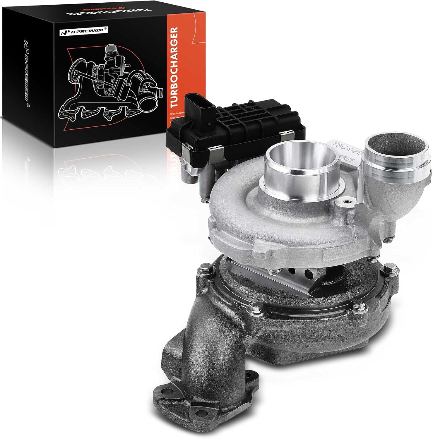 A-Premium Complete Turbo Turbocharger Kit, with Gasket, Compatible with Mercedes-Benz, Freightliner, Jeep Models - ML320, C300, CLS320, E320, Sprinter, Grand Cherokee and more, Replace# 764381-0002