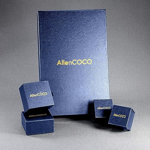 Miniatura 6 de AllenCOCO Pendant Necklace, Cubic Zirconia Pendant Necklaces for Women Rose Gold Tone Valentines Day Gifts