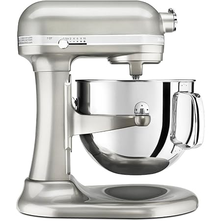 KitchenAid KSM7586PSR 7-Quart Pro Line Stand Mixer Sugar Pearl Silver