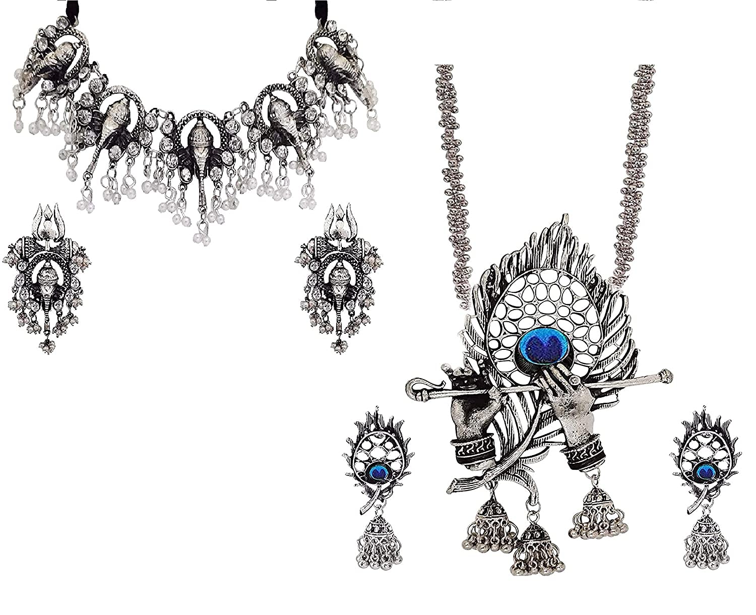 See full amazon price history chart for Styledwell Silver Oxidised Choker & Pendant Necklace - Pack of 2 Styledwell Silver Oxidised Choker & Pendant Necklace - Pack of 2 (B09Q8Y8V7M) Amazon Price History, Amazon Price Tracker