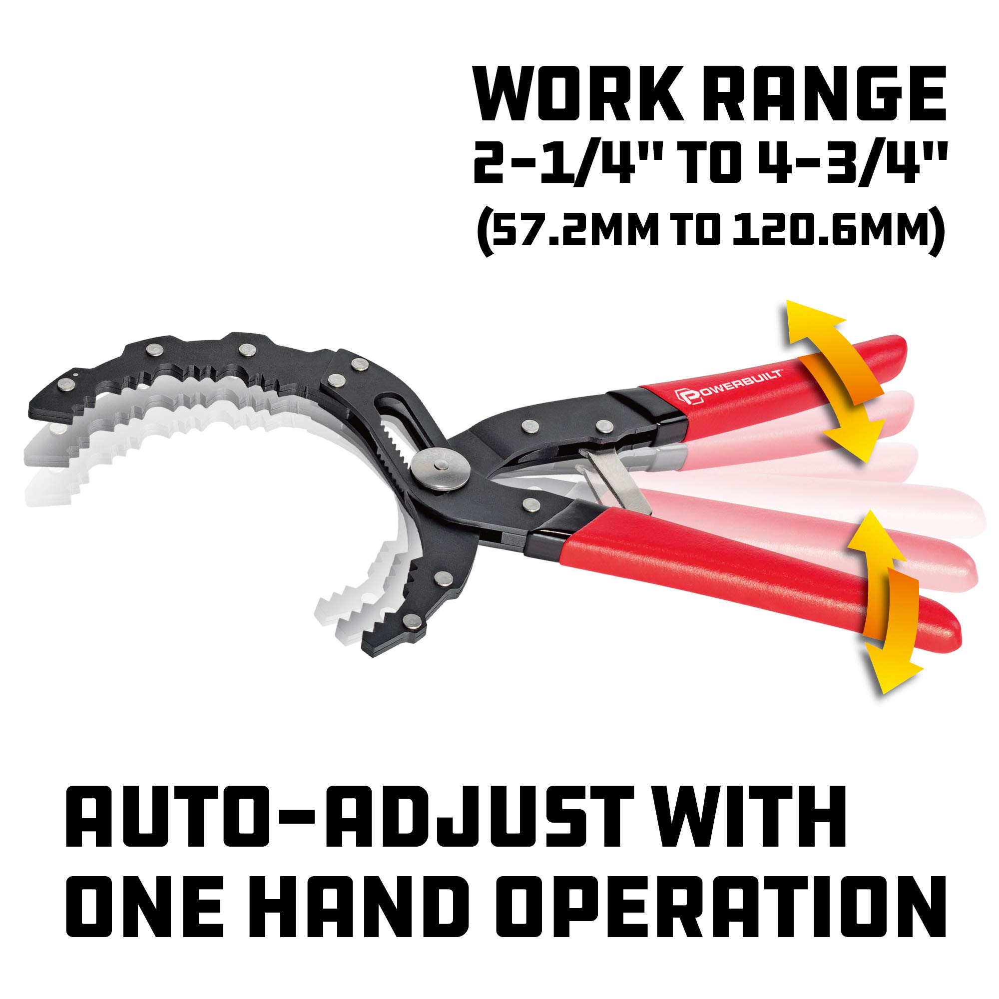 ATD 5248 Large Adjustable Oil Filter Pliers
