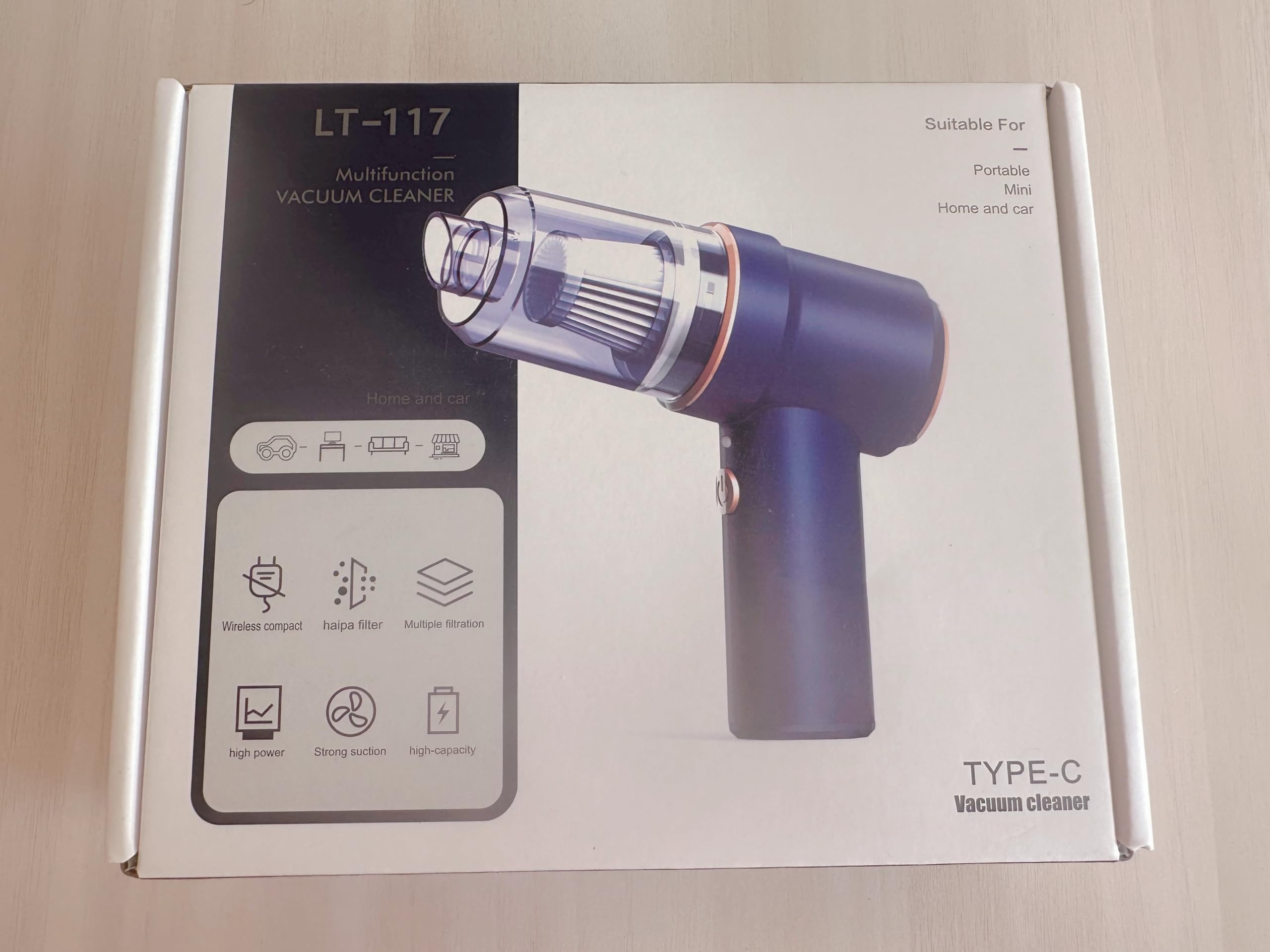 Amazon | 車内用のハンディクリーナー 電動ハンディ掃除機 [並行輸入品