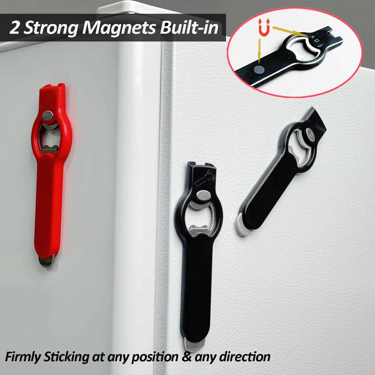 Magnetic Soda & Beer Opener - 2 Pack -3 Magnetic Soda & Beer Opener - 2 Pack -3