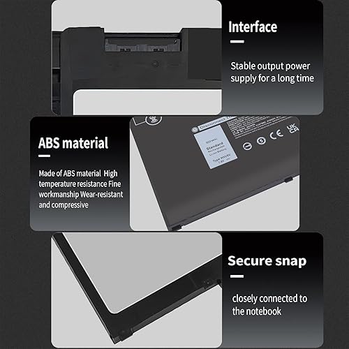 Miniatura 3 de Boyuteceer MXV9V Batería de repuesto para laptop Dell Latitude 7400 7300 5300 5310 2 en 1 E5300 E5310 E7300 E7400 para Dell 73007306 2 en 1 P96G