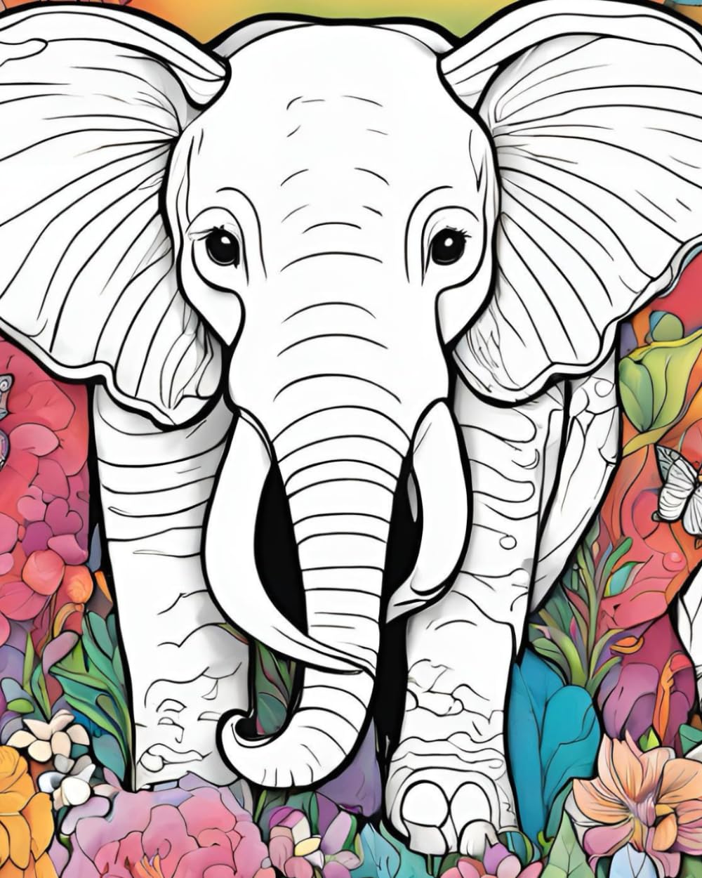 Intricate Animal Colouring Book for Adults