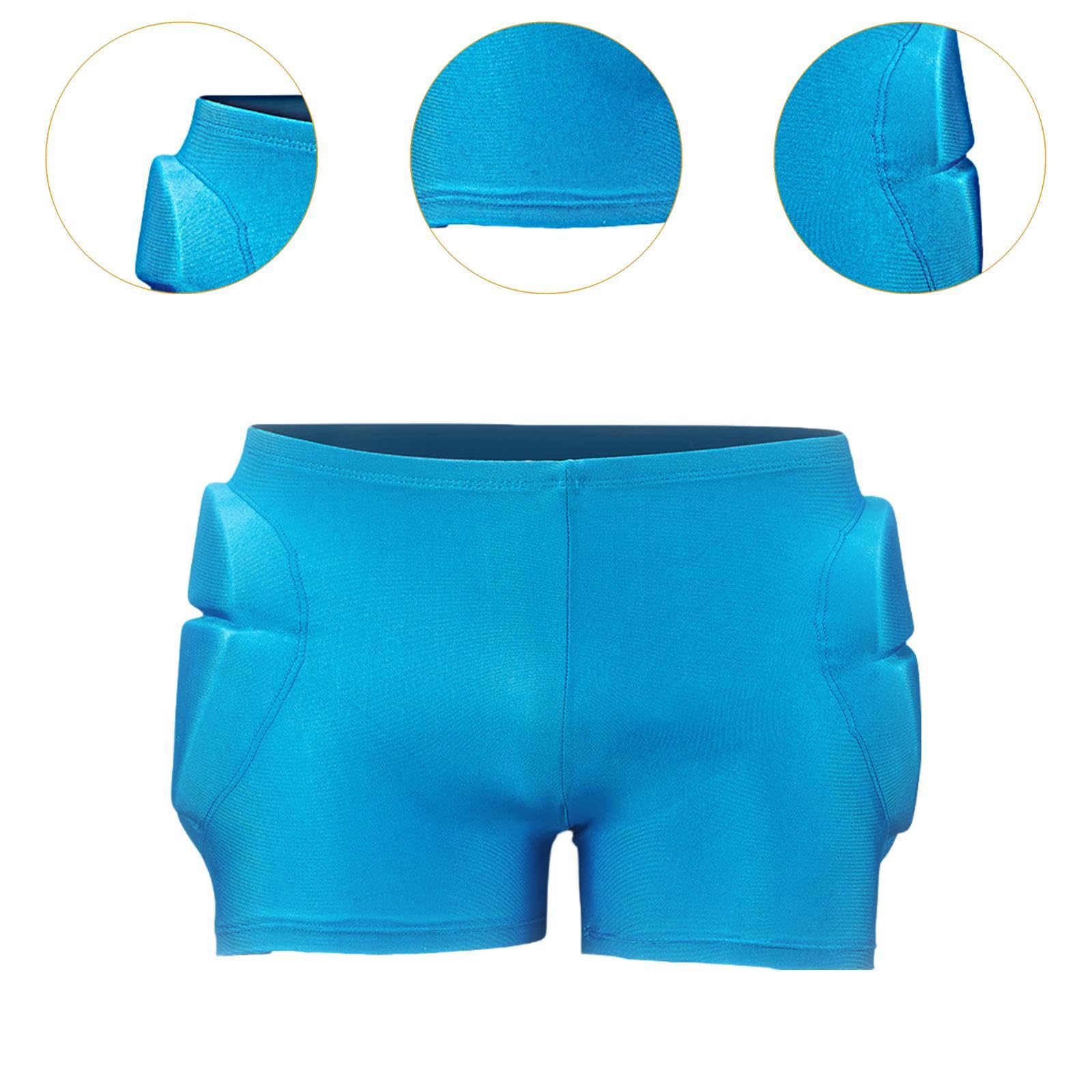 Short de Hockey Rembourré pour Enfants avec Coussinets pour Les Hanches et Les Fesses