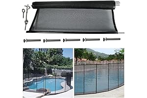 Removable DIY Inground Pool Fence with Easy Installation