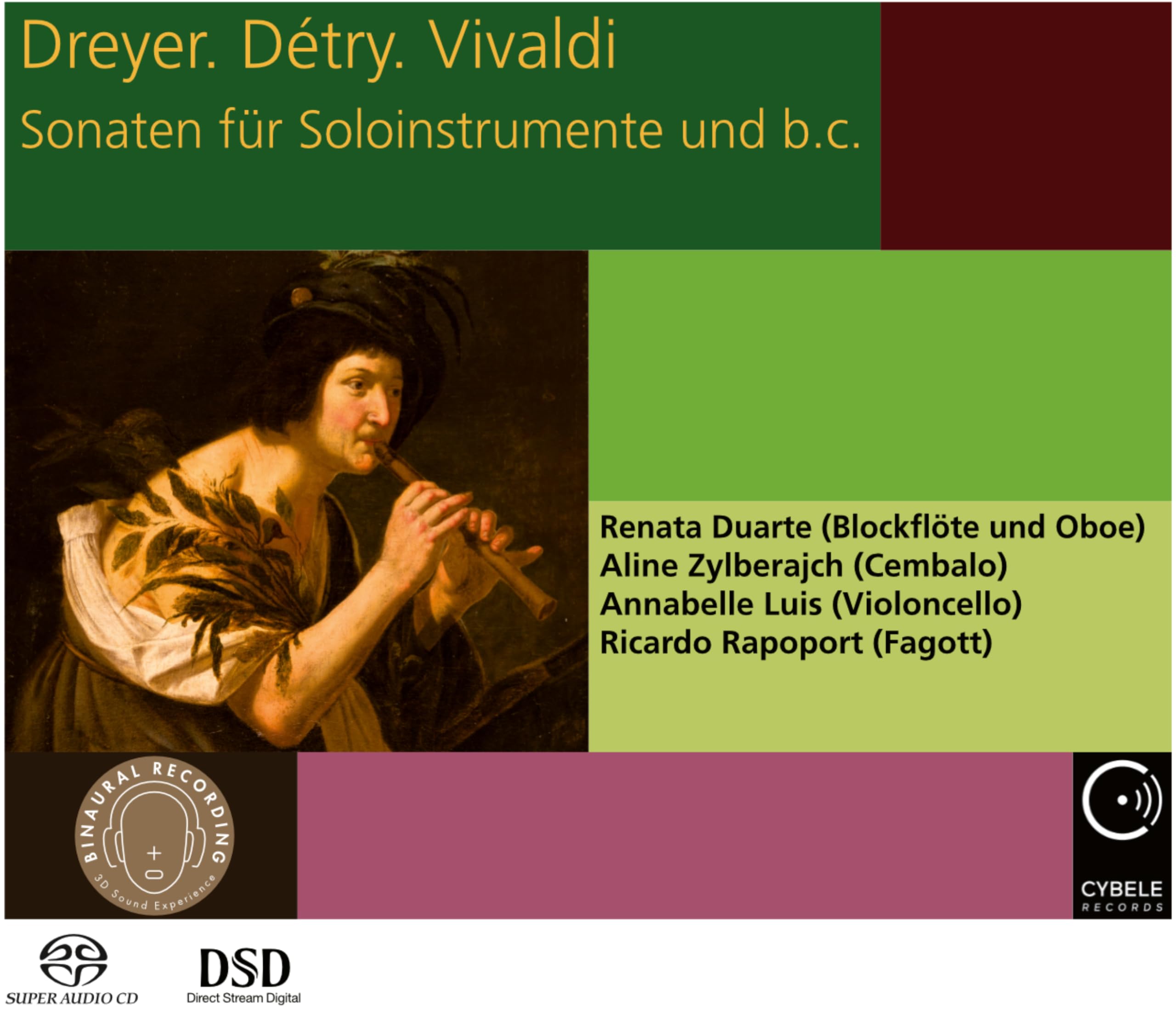 Dreyer, DEtry, Vivaldi: Sonatas for Solo Instruments and B.C.