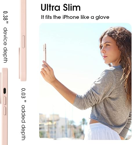 Miniatura 8 de Vooii Funda magnética compatible con iPhone 14 Pro Max, protector de pantalla 9H, protector de cámara, forro de microfibra suave, funda de silicona