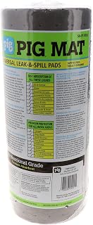New Pig 25201 Genuine Absorbent Mat for Leaks, Drips & Spills - Industrial Floor Protection, Made in USA