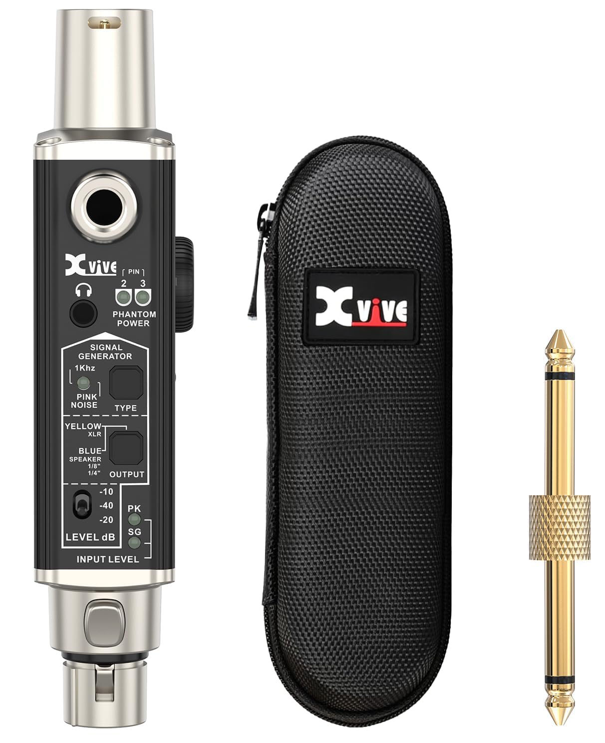 Amazon.co.jp: Xvive AT-1ポータブルオーディオテスター -XLRケーブル