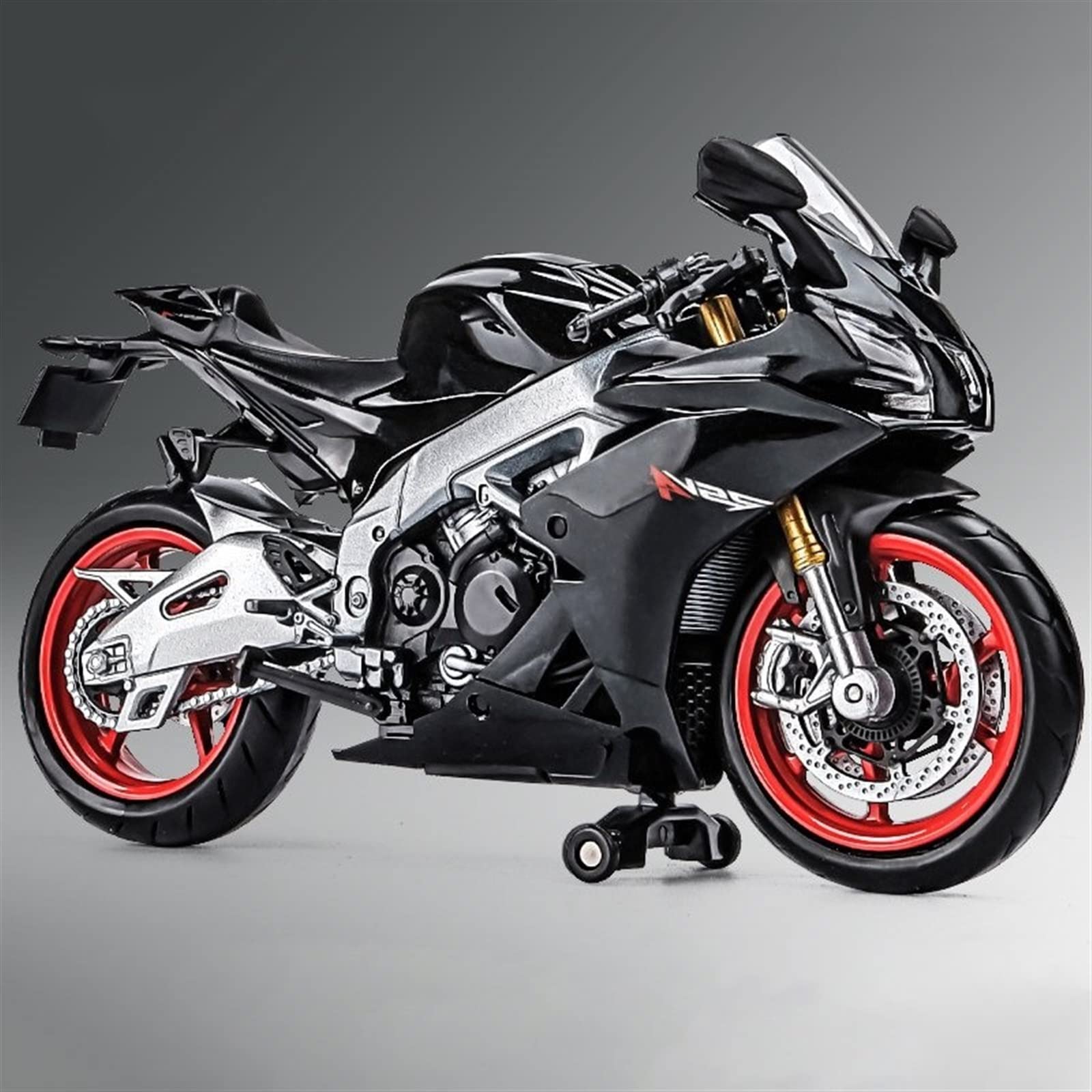 SEYXF Motorbike Toy Motorcycle Model Toy 1/12 for Aprilia RSV4 RR1000 Alloy Die Cast Collection