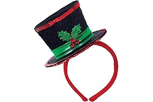 Christmas Fascinator Headband: Enchanting Holiday Glam