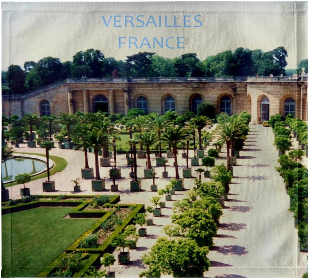 3dRose Versailles Garden 22x30 Bath Hand Pool Towel