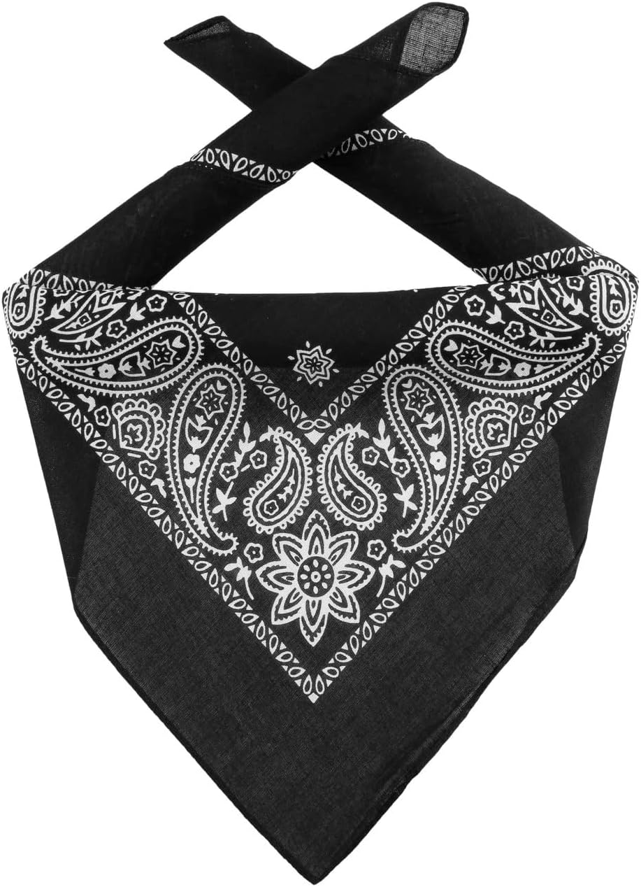 Lipodo Bandana Headscarf Cotton Multifunctional Women Men