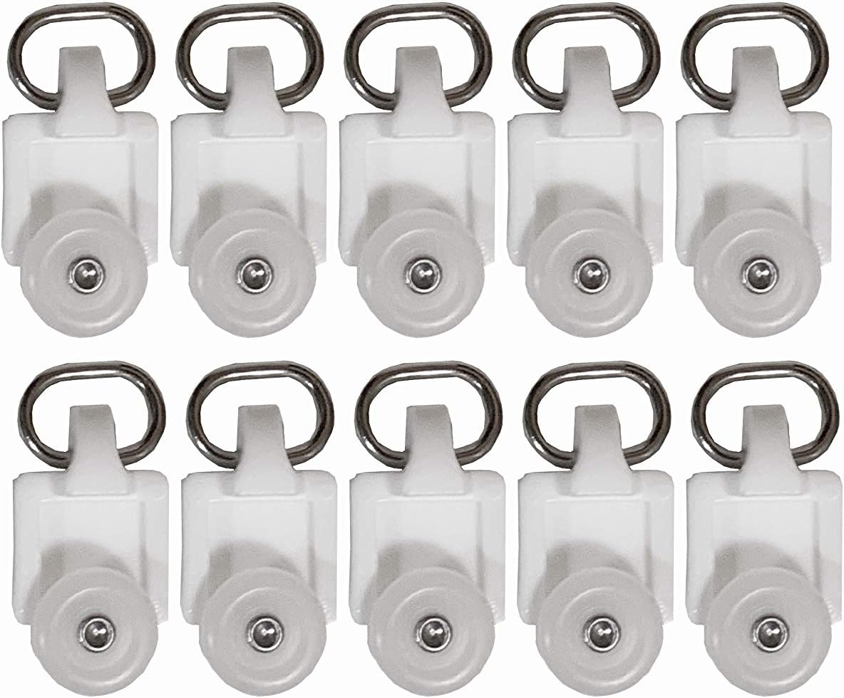 Heavy Duty Electric Curtain Track Rod Connector, Metallic, Brushed Finish