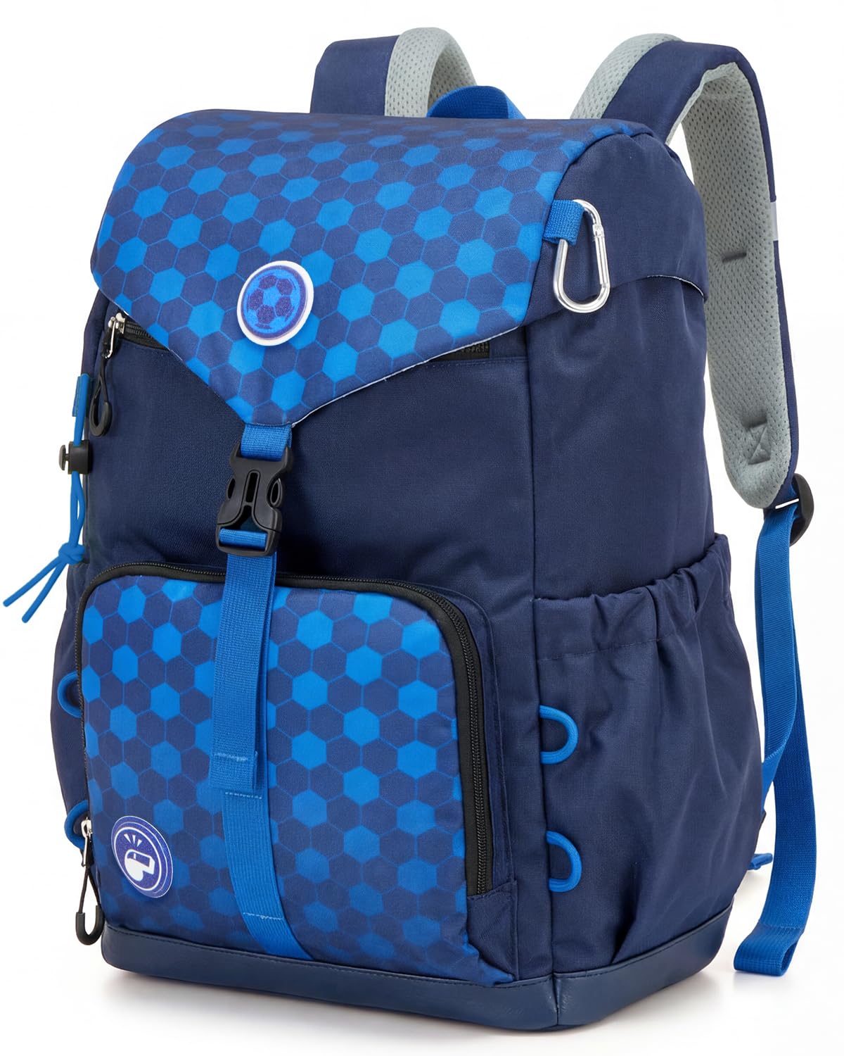 Amythe Zaino Ergonomico Ragazzo dalla 1a Elementare Scuola Outdoor | Zaino Ergonomico Bambini 6-12 Anni Cintura Copertura Supporto Lombare