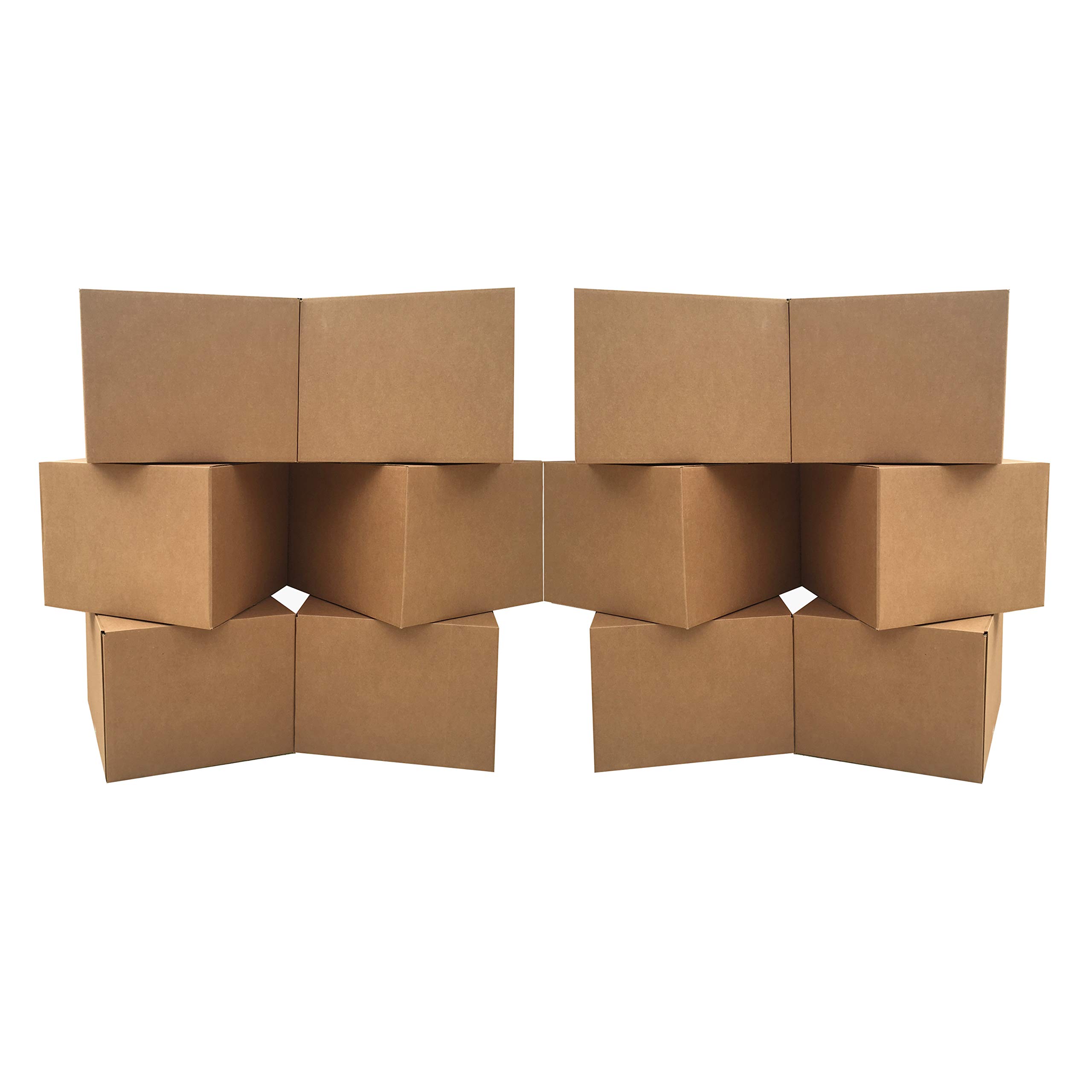 uBoxes Duże pudełka do przenoszenia 50 x 50 x 38 cm (opakowanie 12 sztuk)