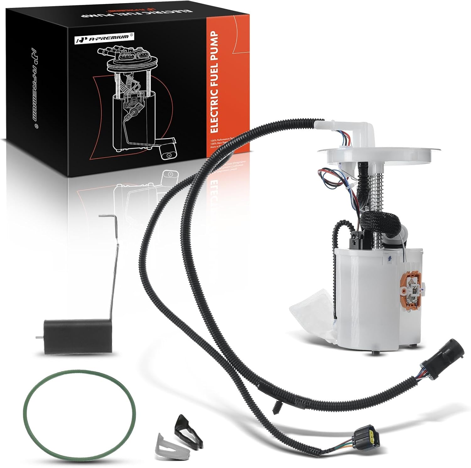 A-Premium Electric Fuel Pump Module Assembly with Sending Unit Compatible with Lincoln Continental 1999 2000 2001 2002 V8 4.6L, Gas, Replace# PFS-238