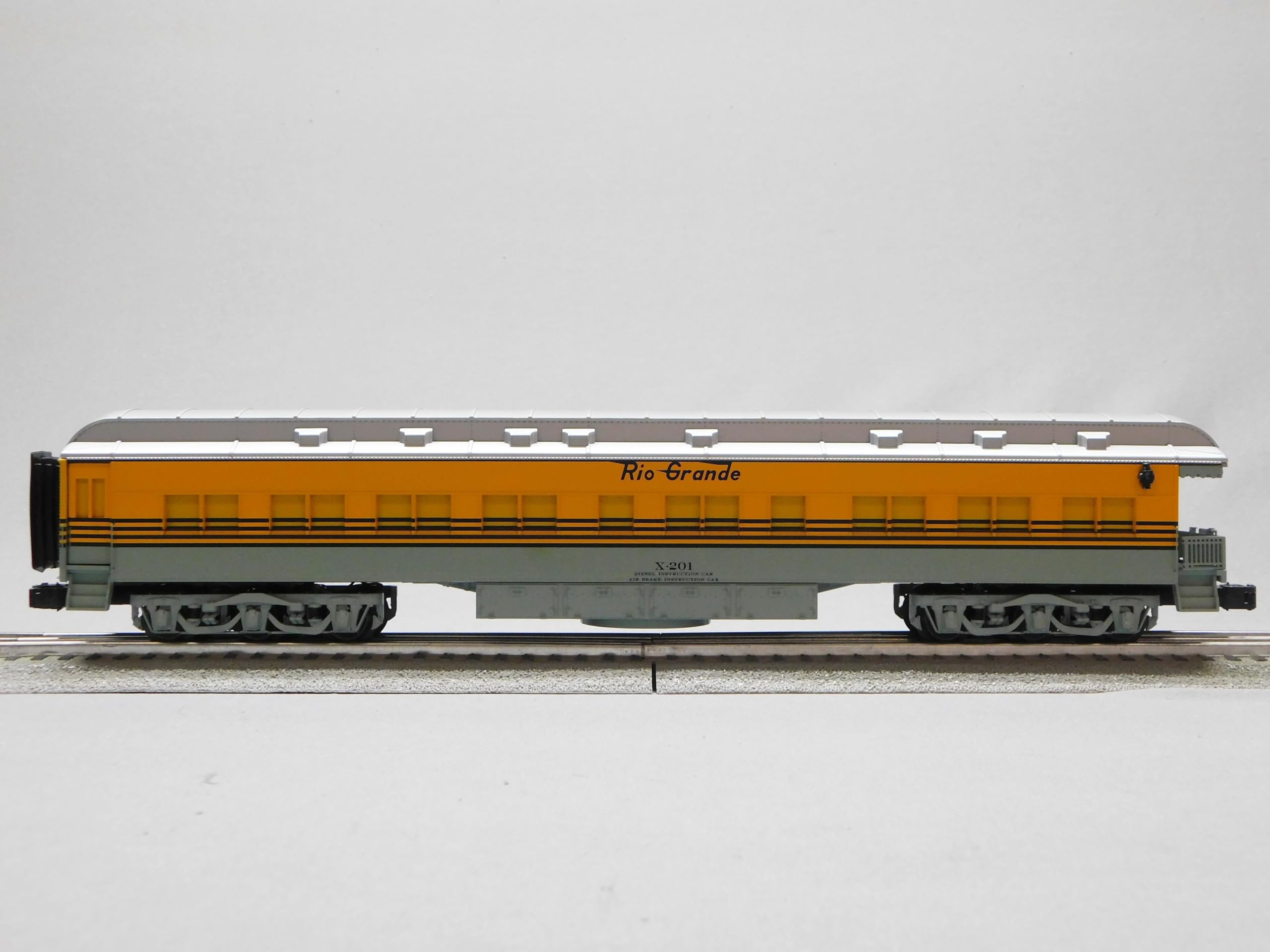 Lionel Rio Grande Training CAR #X201 O Gauge 2427250