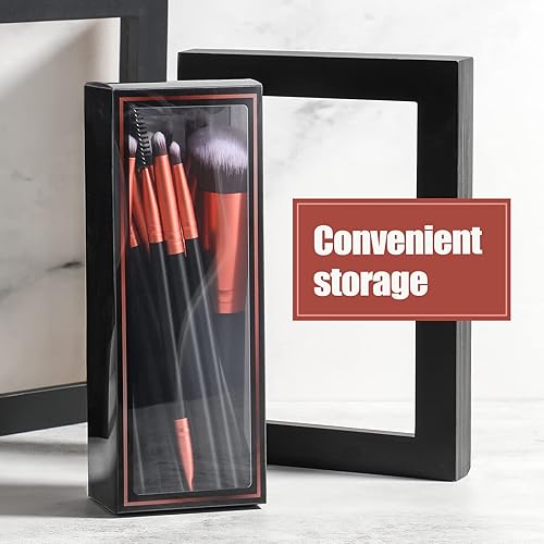 Miniatura 2 de JPNK Juego de 20 brochas de maquillaje de oro rosa, delineador de ojos, pincel de mezcla de sombra de ojos, kit de brochas de maquillaje para sombra