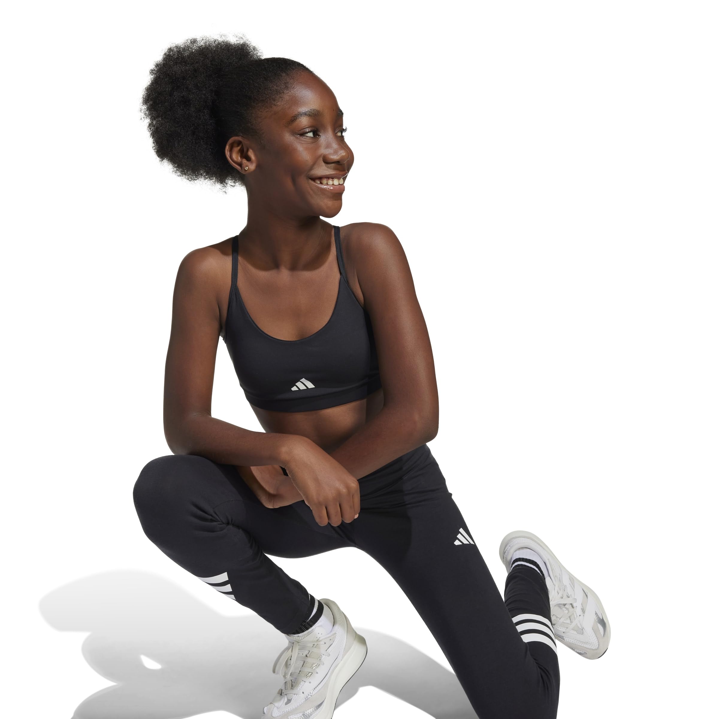 adidas Essentials Sujetador de Entrenamiento Impacto Medio para Niña