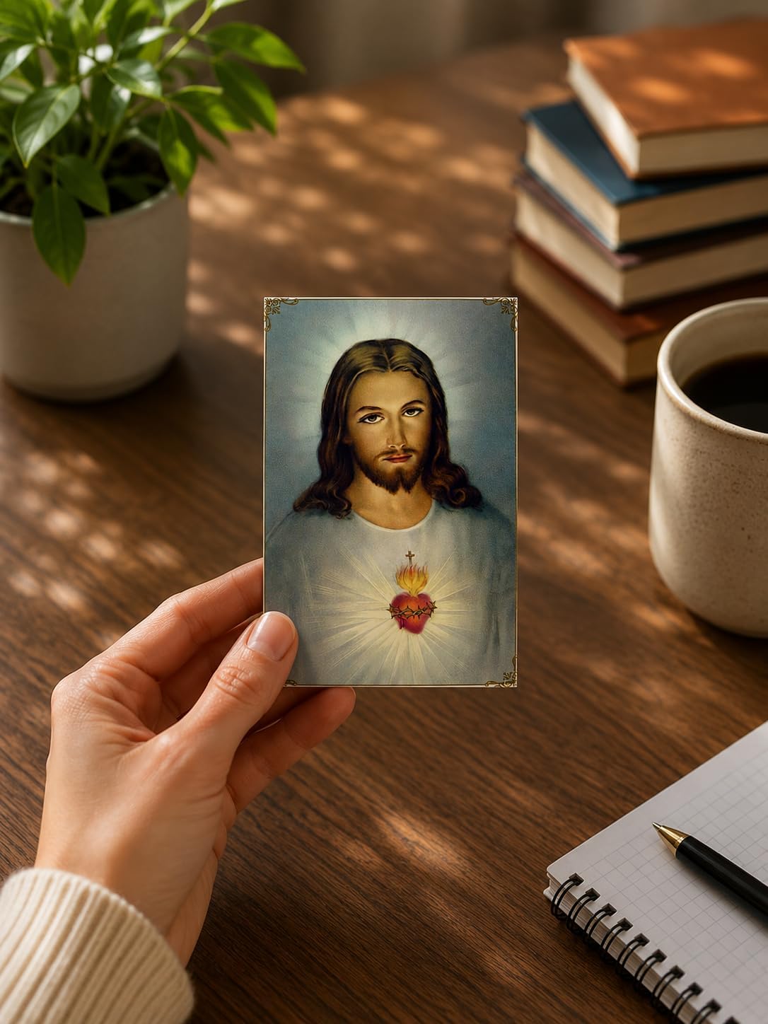 Funeral Memorial Prayer Cards - FPC1008ENCPSDP