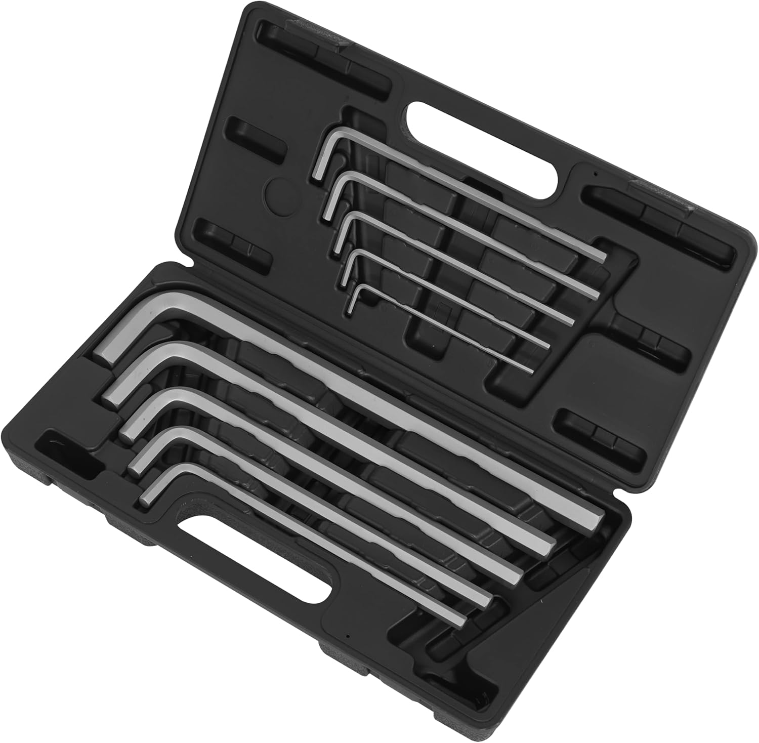 Sealey AK6143 Extra-Long Metric Jumbo Hex Key Set, 130mm-340mm, 10 Pieces