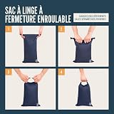 Compression Packing Cubes for Travel- Packing Cubes and Travel Organizers, Navy Blue, 6Piece - 5