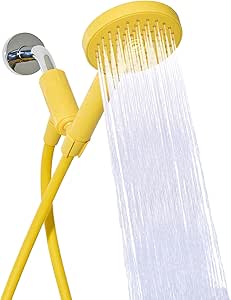 Sproos - Handheld Shower Head, High Pressure, 3 Spray Functions Plus ...