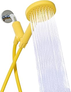 Sproos - Handheld Shower Head, High Pressure, 3 Spray Functions Plus Pau...