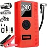 9-in-1 Starthilfe Powerbank für Pkw mit Kompressor Auto Starthilfe Powerbank Bis 8L Benzin6L Diesel 12V Booster Auto Starthilfe mit Taschenlampe