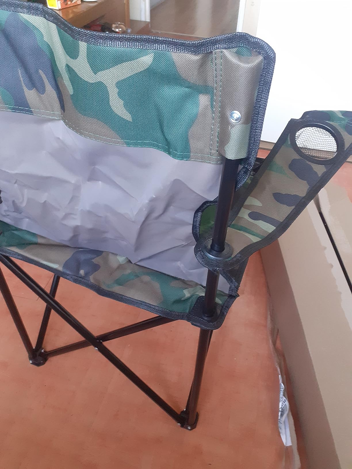 Chaise Pliante Pêche/camping Mojawo - Porte-gobelet Intégré, Sac