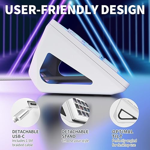 Miniatura 9 de AKP153 Controlador de estudio, Stream Deck, 15 teclas macro, acciones de activación en aplicaciones y software como OBS, Twitch, YouTube, consola