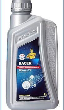 Racer 20W-40 4-Stroke Motorcycle Engine Oil (1 Litre)